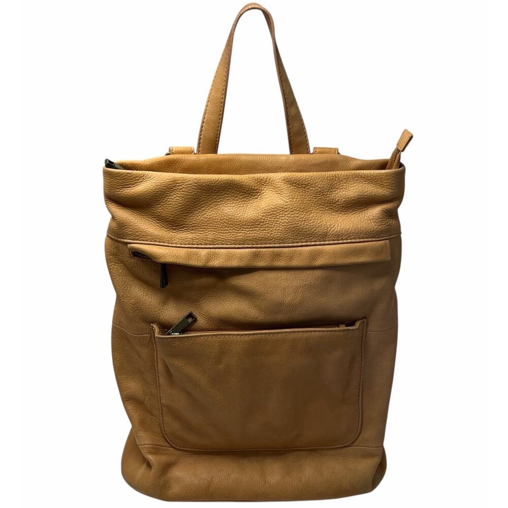 ASPEN Women Convertible Large Leather Backpack Crossbody Shoulder Bag Versatile
